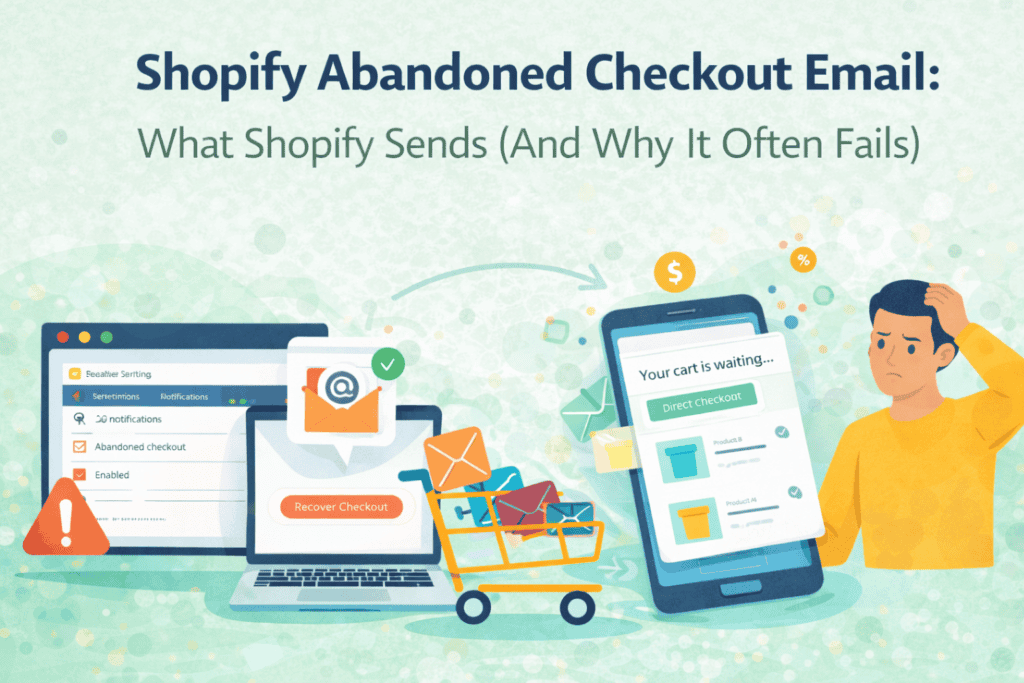 Shopify Abandoned Checkout Email